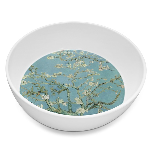 Custom Almond Blossoms (Van Gogh) Melamine Bowl - 8 oz