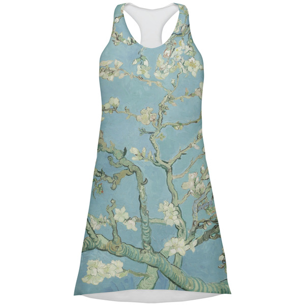 Custom Almond Blossoms (Van Gogh) Racerback Dress - Medium