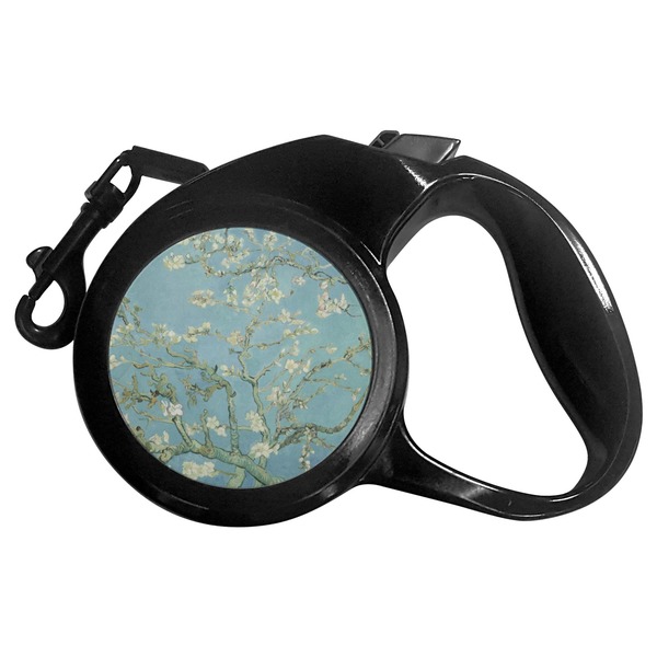 Custom Almond Blossoms (Van Gogh) Retractable Dog Leash - Large