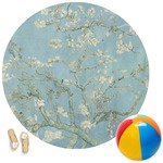 Almond Blossoms (Van Gogh) Round Beach Towel