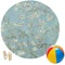 Almond Blossoms (Van Gogh) Round Beach Towel