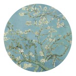 Almond Blossoms (Van Gogh) Round Decal - Small