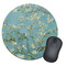 Apple Blossoms (Van Gogh) Round Mouse Pad