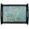 Almond Blossoms (Van Gogh) Black Wooden Tray - Large