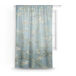 Almond Blossoms (Van Gogh) Sheer Curtain