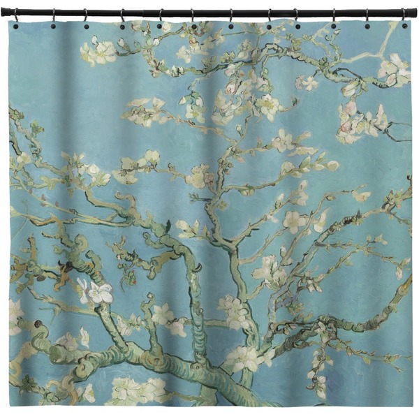 Custom Almond Blossoms (Van Gogh) Shower Curtain - 71" x 74"