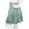 Apple Blossoms (Van Gogh) Skater Skirt - Side