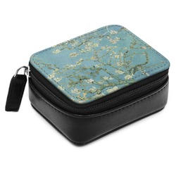 Almond Blossoms (Van Gogh) Small Leatherette Travel Pill Case