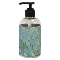 Almond Blossoms (Van Gogh) Plastic Soap / Lotion Dispenser (8 oz - Small - Black)