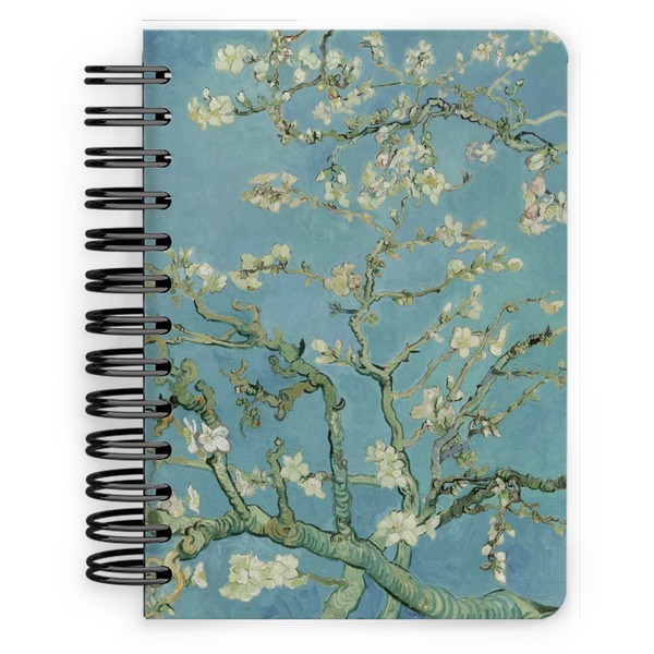 Custom Almond Blossoms (Van Gogh) Spiral Notebook - 5x7