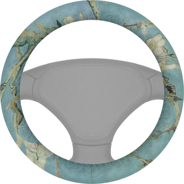 Custom Almond Blossoms (Van Gogh) Steering Wheel Cover