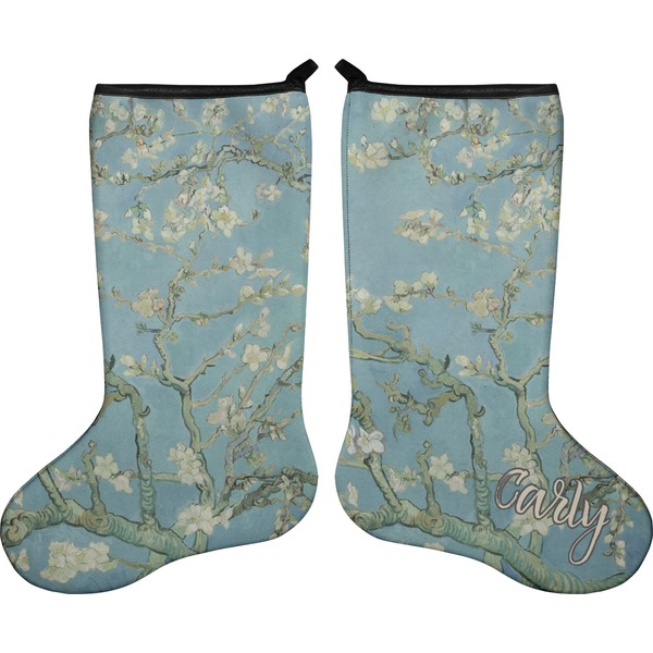 Apple Blossoms (Van Gogh) Stocking - Double-Sided - Approval