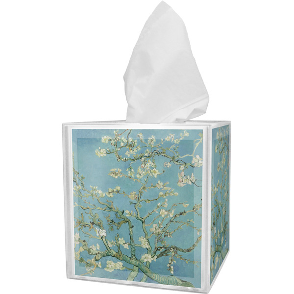 Custom Almond Blossoms (Van Gogh) Tissue Box Cover