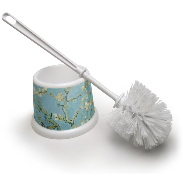 Custom Almond Blossoms (Van Gogh) Toilet Brush