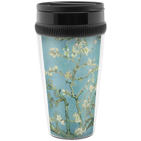 Custom Almond Blossoms (Van Gogh) Acrylic Travel Mug without Handle