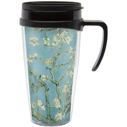 Almond Blossoms (Van Gogh) Acrylic Travel Mug with Handle