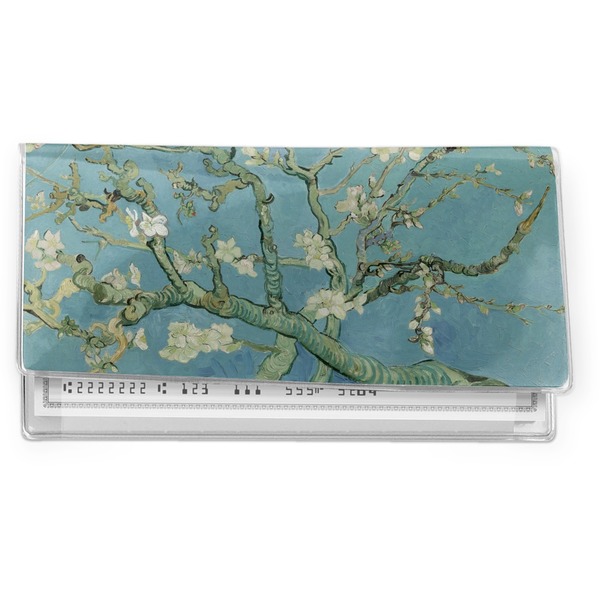 Custom Almond Blossoms (Van Gogh) Vinyl Checkbook Cover