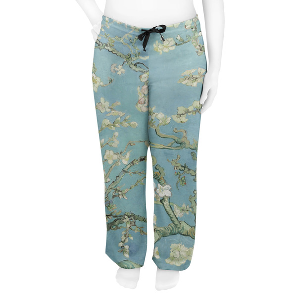 Apple Blossoms (Van Gogh) Women's Pj on model - Front