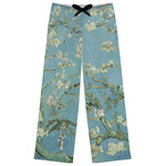 Almond Blossoms (Van Gogh) Womens Pajama Pants - XS