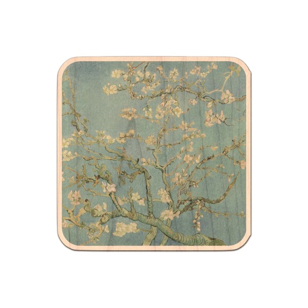 Custom Almond Blossoms (Van Gogh) Genuine Maple or Cherry Wood Sticker