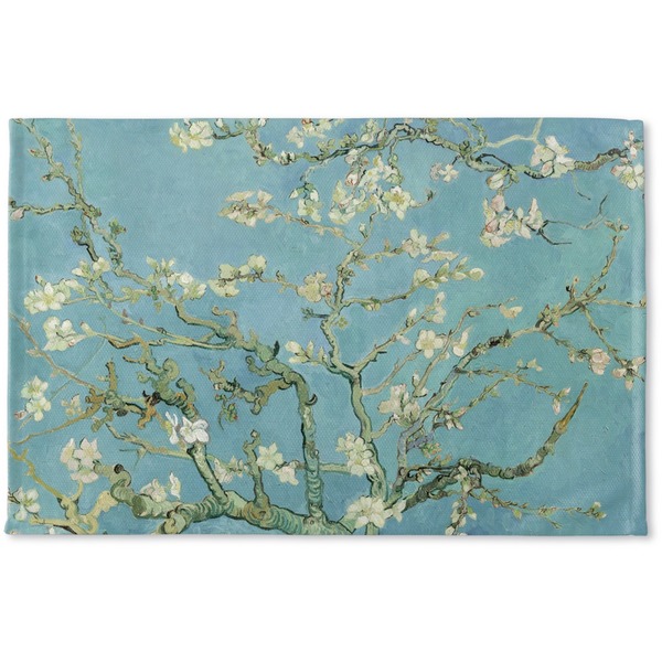 Custom Almond Blossoms (Van Gogh) Woven Mat
