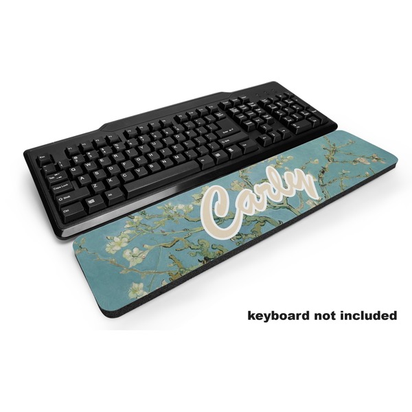 Custom Almond Blossoms (Van Gogh) Keyboard Wrist Rest
