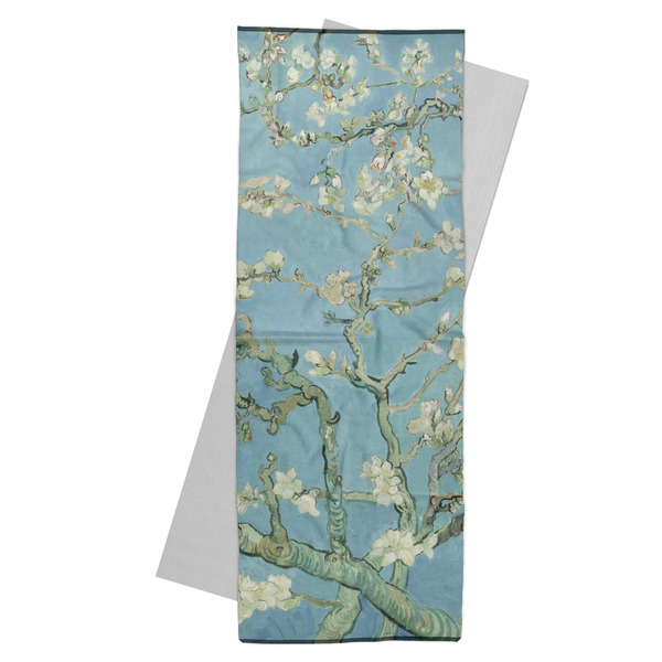Custom Almond Blossoms (Van Gogh) Yoga Mat Towel