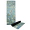Apple Blossoms (Van Gogh) Yoga Mat with Black Rubber Back Full Print View