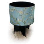 Almond Blossoms (Van Gogh) Black Beach Spiker Drink Holder