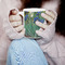 Irises (Van Gogh) 11oz Coffee Mug - LIFESTYLE