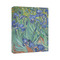 Irises (Van Gogh) 11x14 - Canvas Print - Angled View