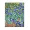 Irises (Van Gogh) 11x14 Wood Print - Front View