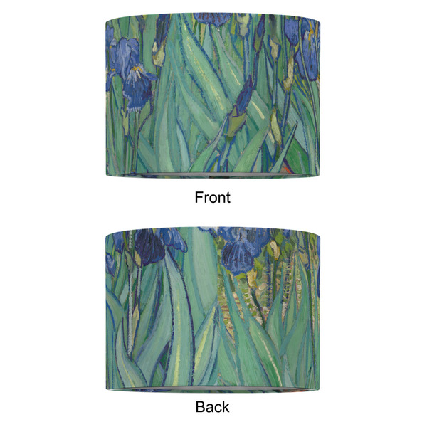 Irises (Van Gogh) 12" Drum Lampshade - APPROVAL (Fabric)