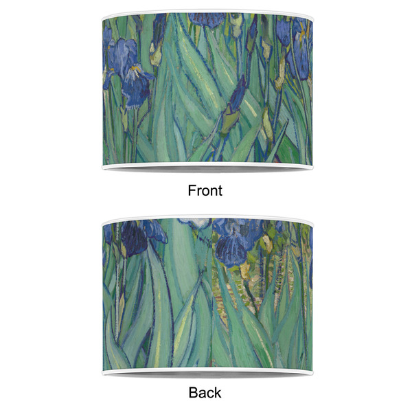 Irises (Van Gogh) 12" Drum Lampshade - APPROVAL (Poly Film)