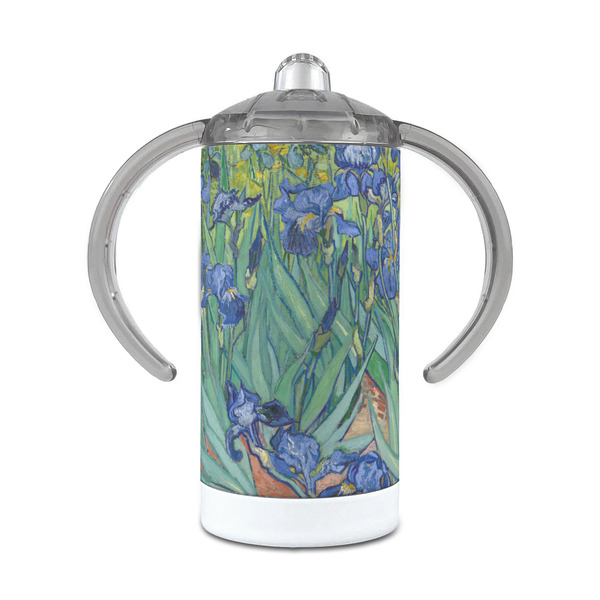 Custom Irises (Van Gogh) 12 oz Stainless Steel Sippy Cup