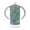 Irises (Van Gogh) 12 oz Stainless Steel Sippy Cups - FRONT