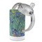 Irises (Van Gogh) 12 oz Stainless Steel Sippy Cups - Top Off