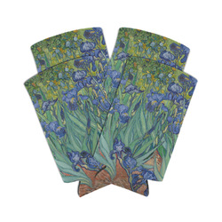Irises (Van Gogh) Can Cooler (tall 12 oz) - Set of 4
