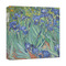 Irises (Van Gogh) 12x12 - Canvas Print - Angled View
