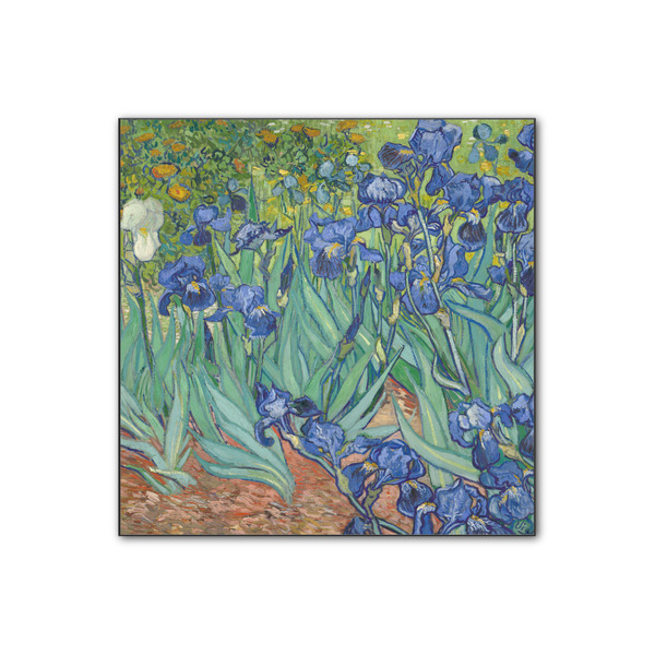 Custom Irises (Van Gogh) Wood Print - 12x12