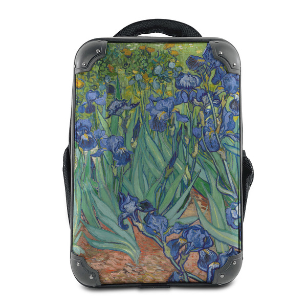 Custom Irises (Van Gogh) 15" Hard Shell Backpack