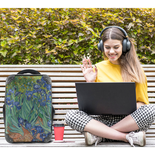 Irises (Van Gogh) 15" Backpack - LIFESTYLE