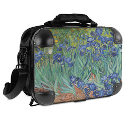 Irises (Van Gogh) Hard Shell Briefcase - 15"
