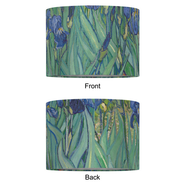 Irises (Van Gogh) 16" Drum Lampshade - APPROVAL (Fabric)