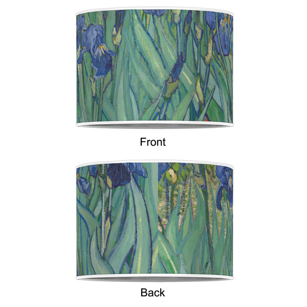 Irises (Van Gogh) 16" Drum Lampshade - APPROVAL (Poly Film)