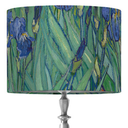 Irises (Van Gogh) 16" Drum Lamp Shade - Fabric