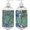 Irises (Van Gogh) 16 oz Plastic Liquid Dispenser- Approval- White