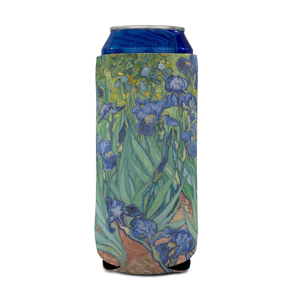 Irises (Van Gogh) 16oz Can Sleeve - FRONT (on can)