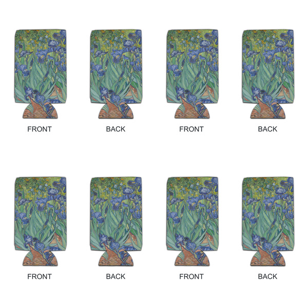 Irises (Van Gogh) 16oz Can Sleeve - Set of 4 - APPROVAL