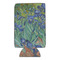 Irises (Van Gogh) 16oz Can Sleeve - Set of 4 - FRONT